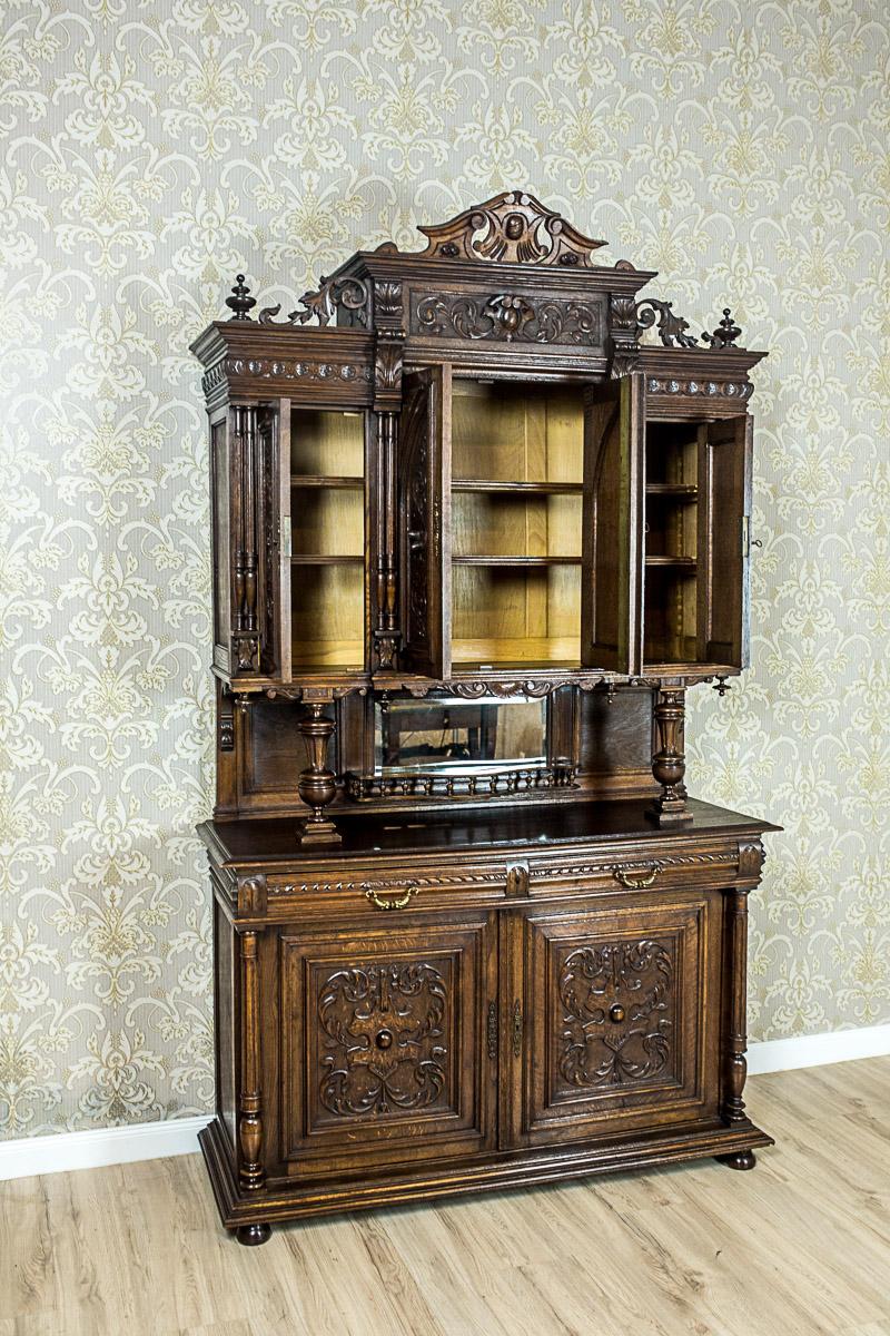 Renaissance Revival Neo-Renaissance Oak Cupboard or Buffet, circa 19th Century