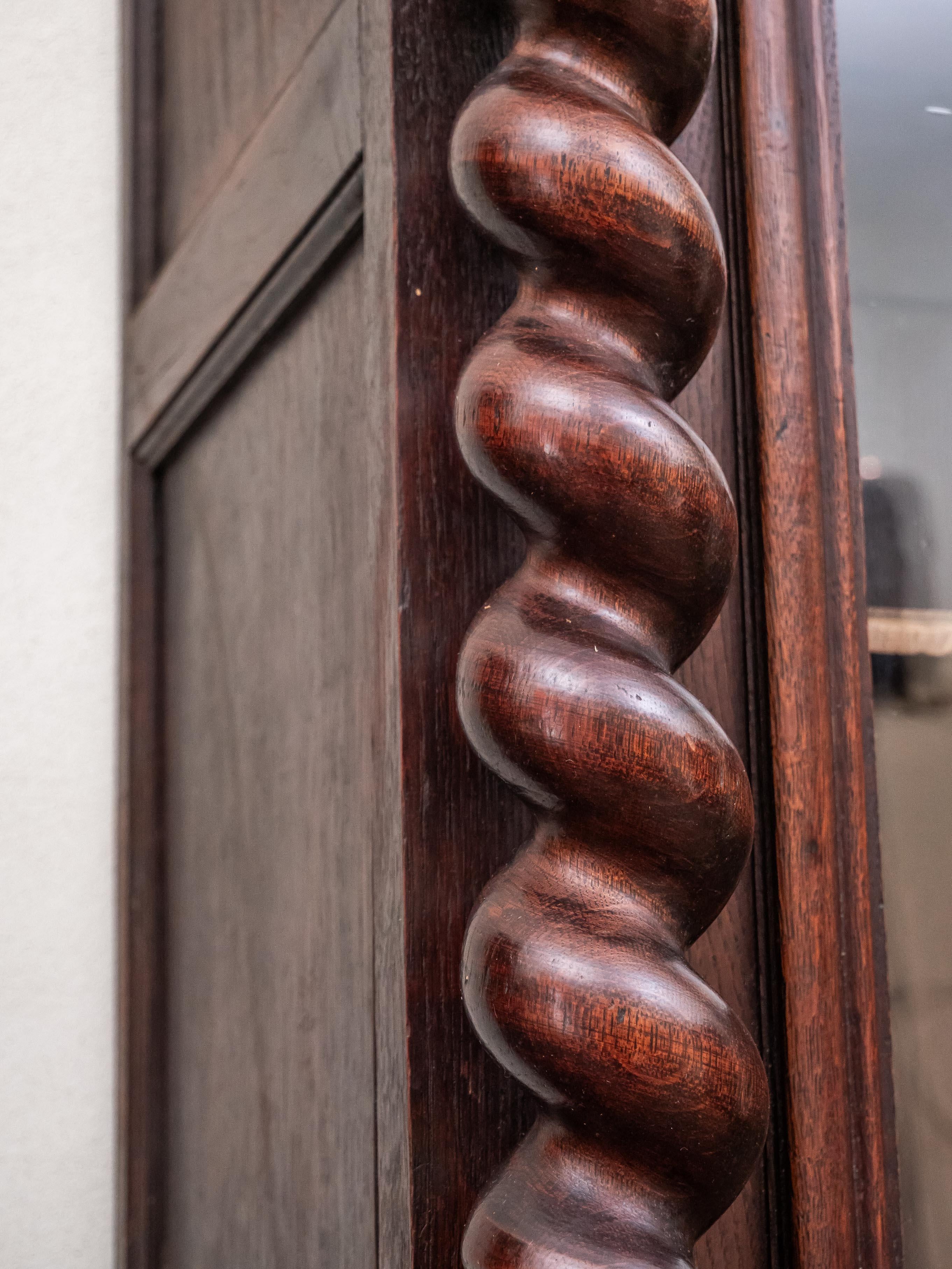 Neo-Renaissance showcase / sideboard. Solid oak For Sale 5