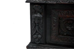 Neo-Renaissance Trunk Bench, Italy, circa 1850