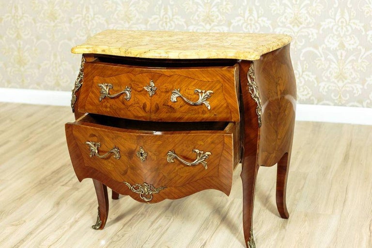 NeoRococo Dresser Veneered with Mahogany, circa 1930 For Sale at 1stdibs