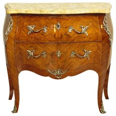 Neo-Rococo Dresser Veneered with Mahogany, circa 1930