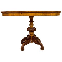 Antique Neo-Rococo Living Room Table, Circa 1860