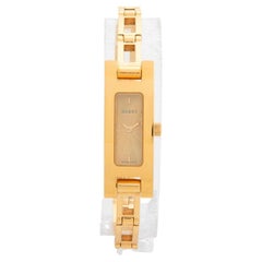 Neo Vintage Gucci Ref 3900L, Heavy Gold Plate Steel, Outstanding Condition
