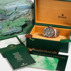 Rare pièce d'investissement Rolex GMT Master II vintage avec boîte et papiers, réf. 16710