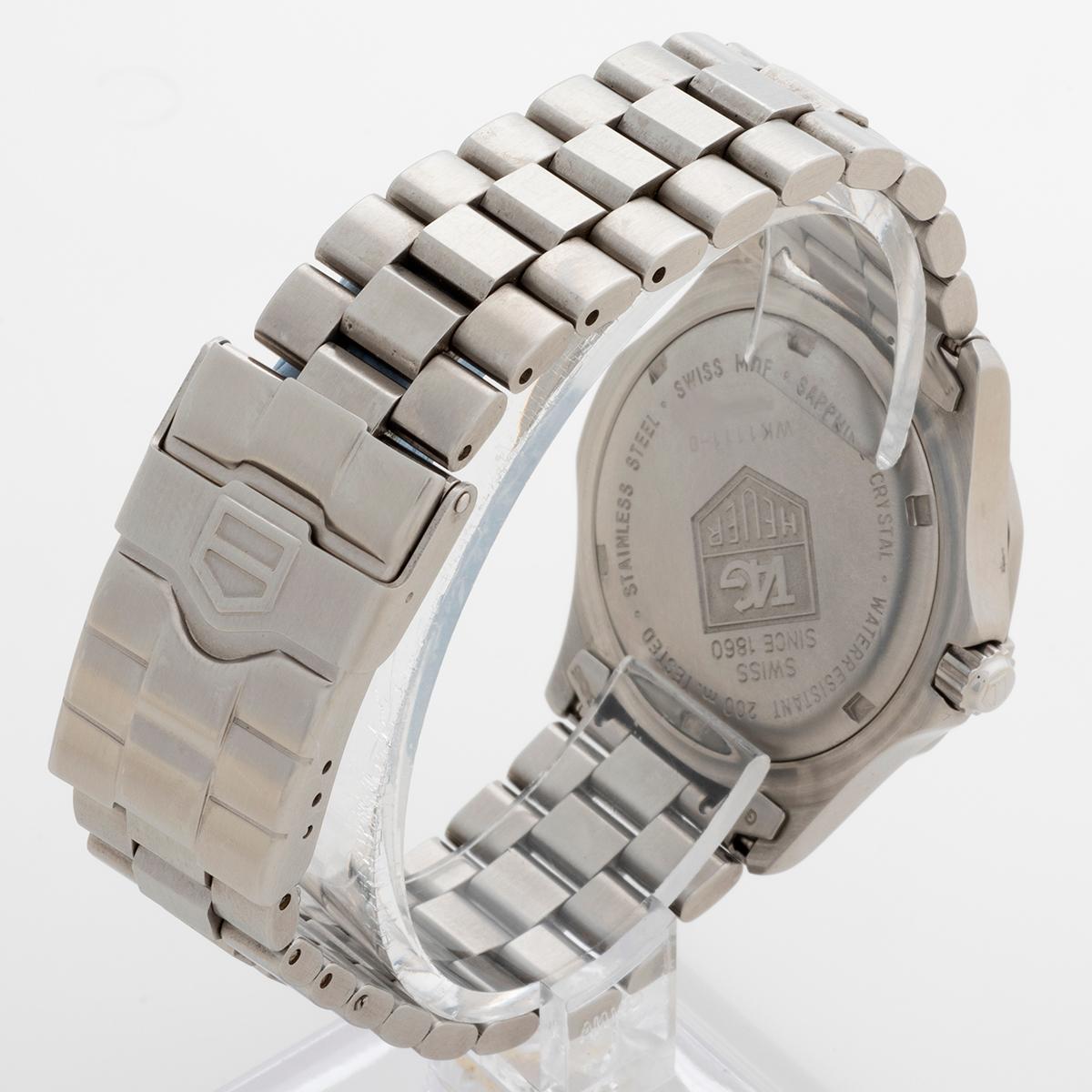 Bracciale Orologio Acciaio 20 Mm Per TAG Heuer 2000 – Finitura Spazzolata WK1110