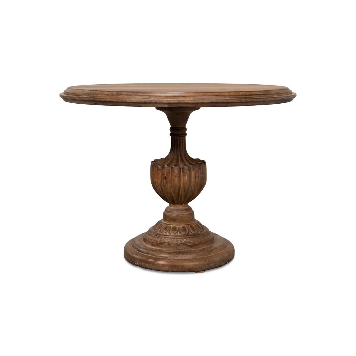 Wood NeoClassic Bistro Table For Sale