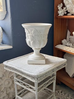 Neoclassic Casa Fina White Ceramic Urn