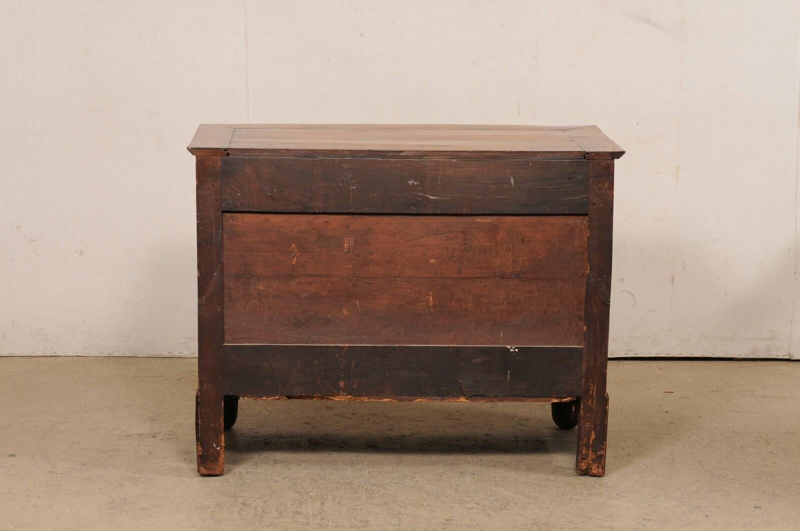 Neoclassic French Wooden Commode w/its Original Hardware, 19th Century For Sale 7