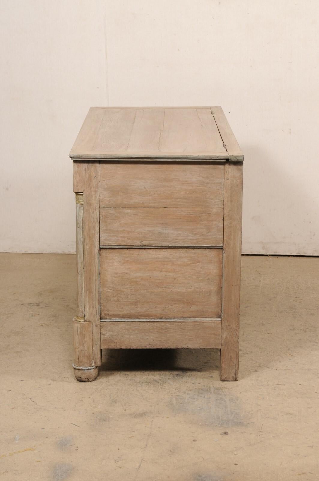French Neoclassic Lift-Top Cabinet, 19th C. France For Sale