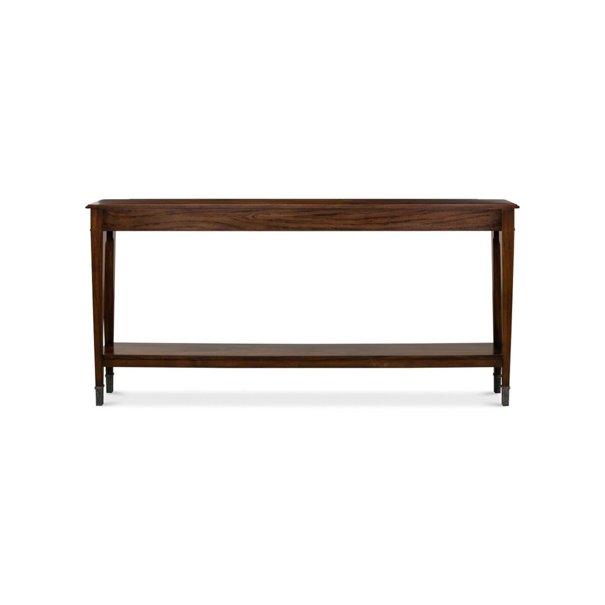Contemporary NeoClassic Long Console For Sale
