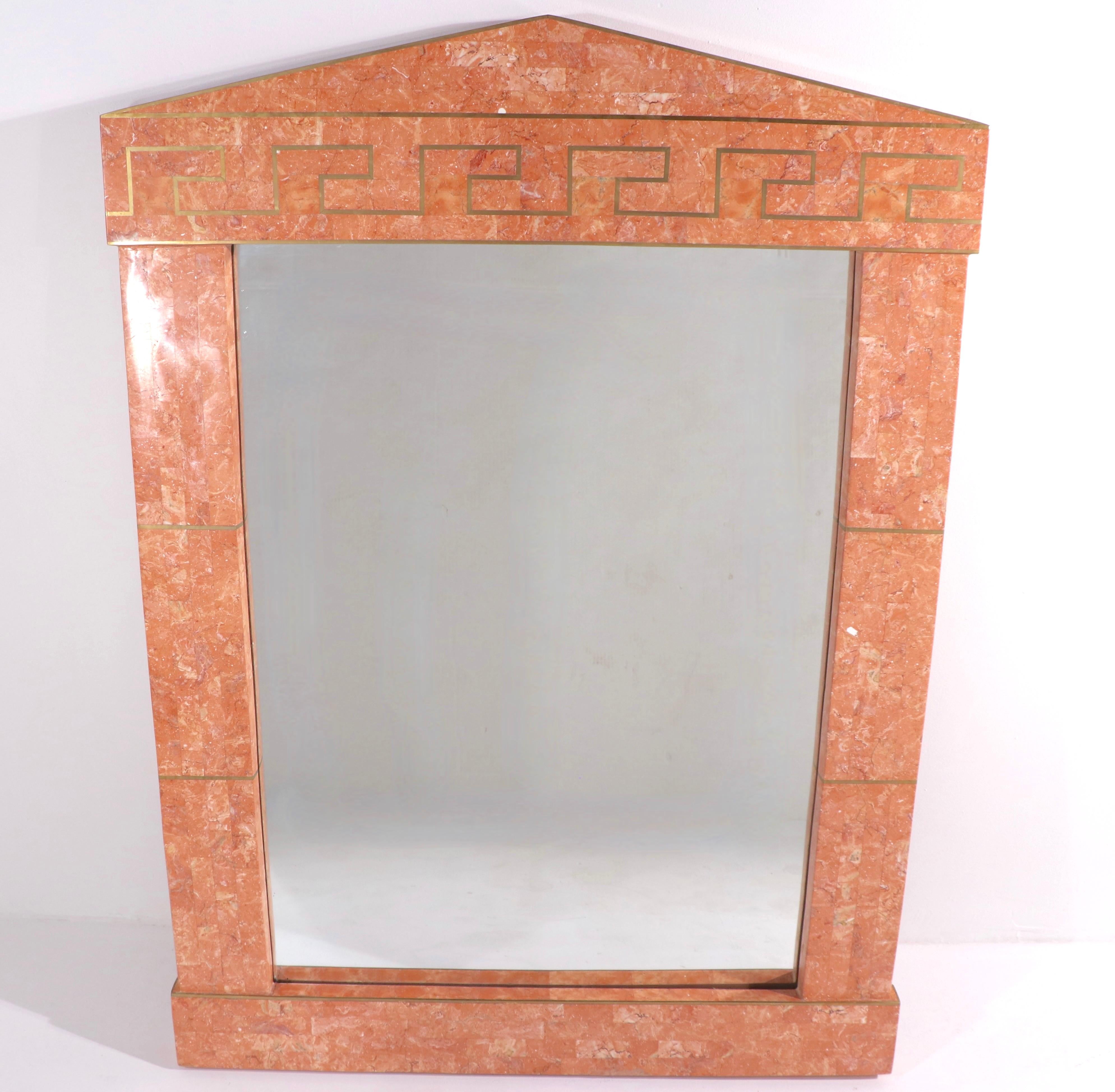 Post-Modern Neoclassic Mirror by Maitland Smaith For Sale
