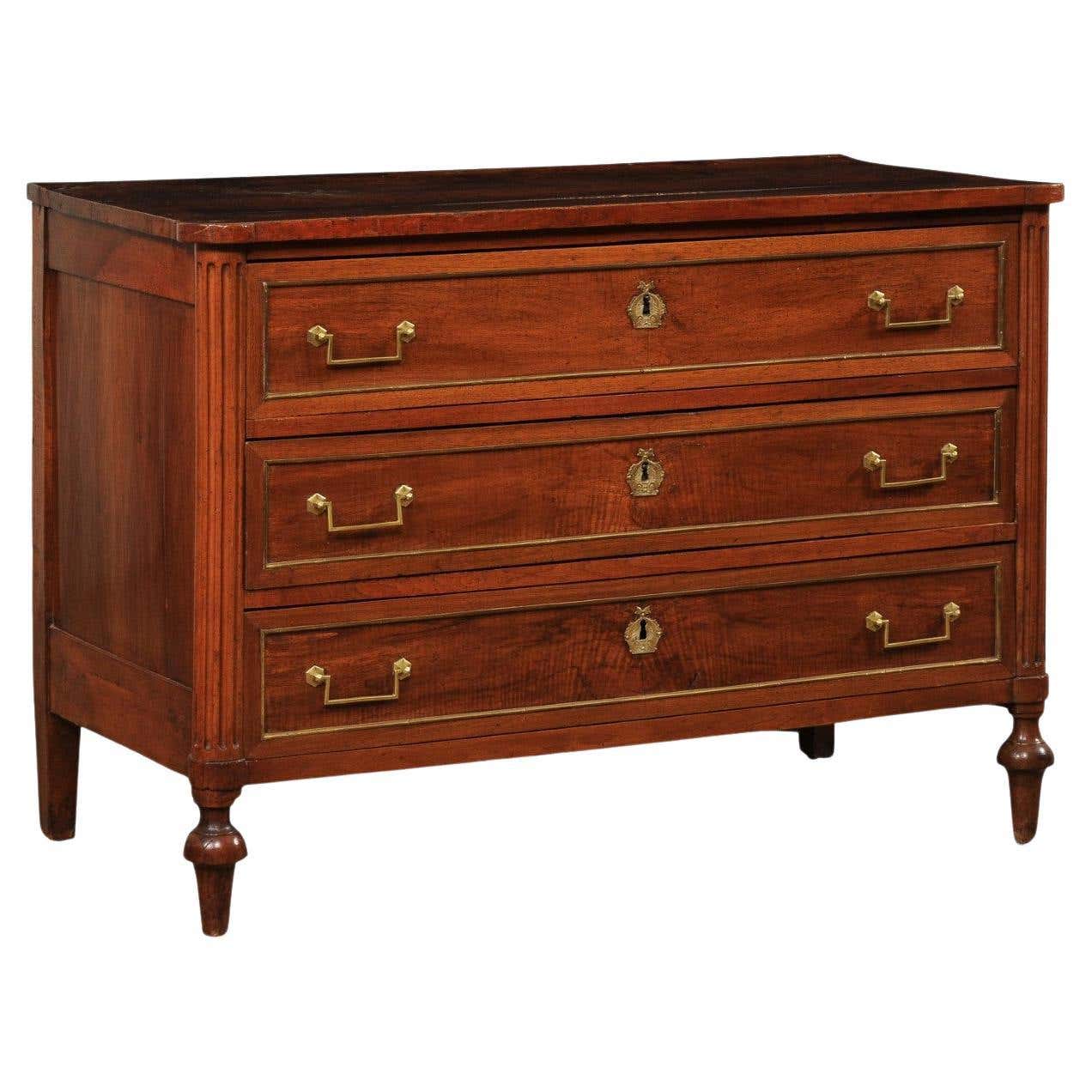 Neoclassic Period French Commode W/Hidden Butler's Secretary and ...