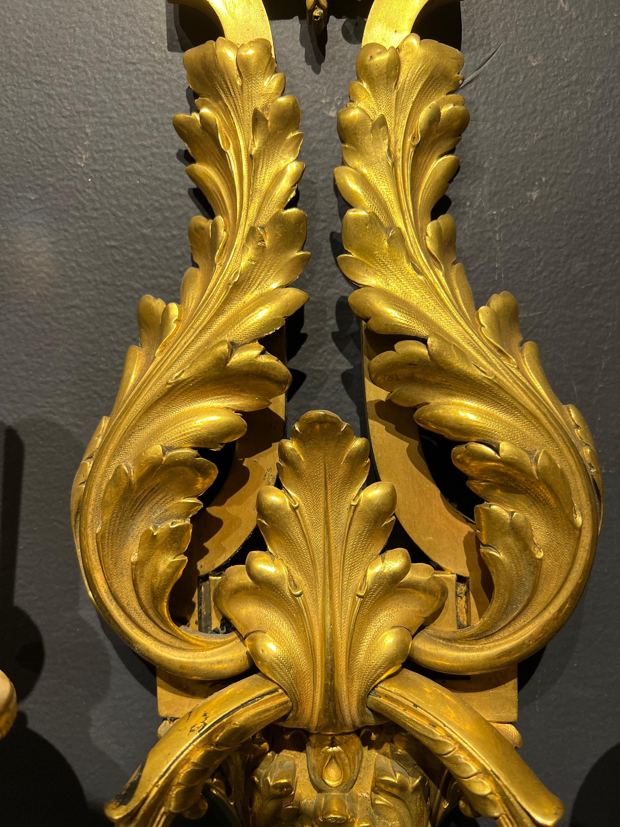 Neoclassic Style Caldwell Sconces In Good Condition In New York, NY