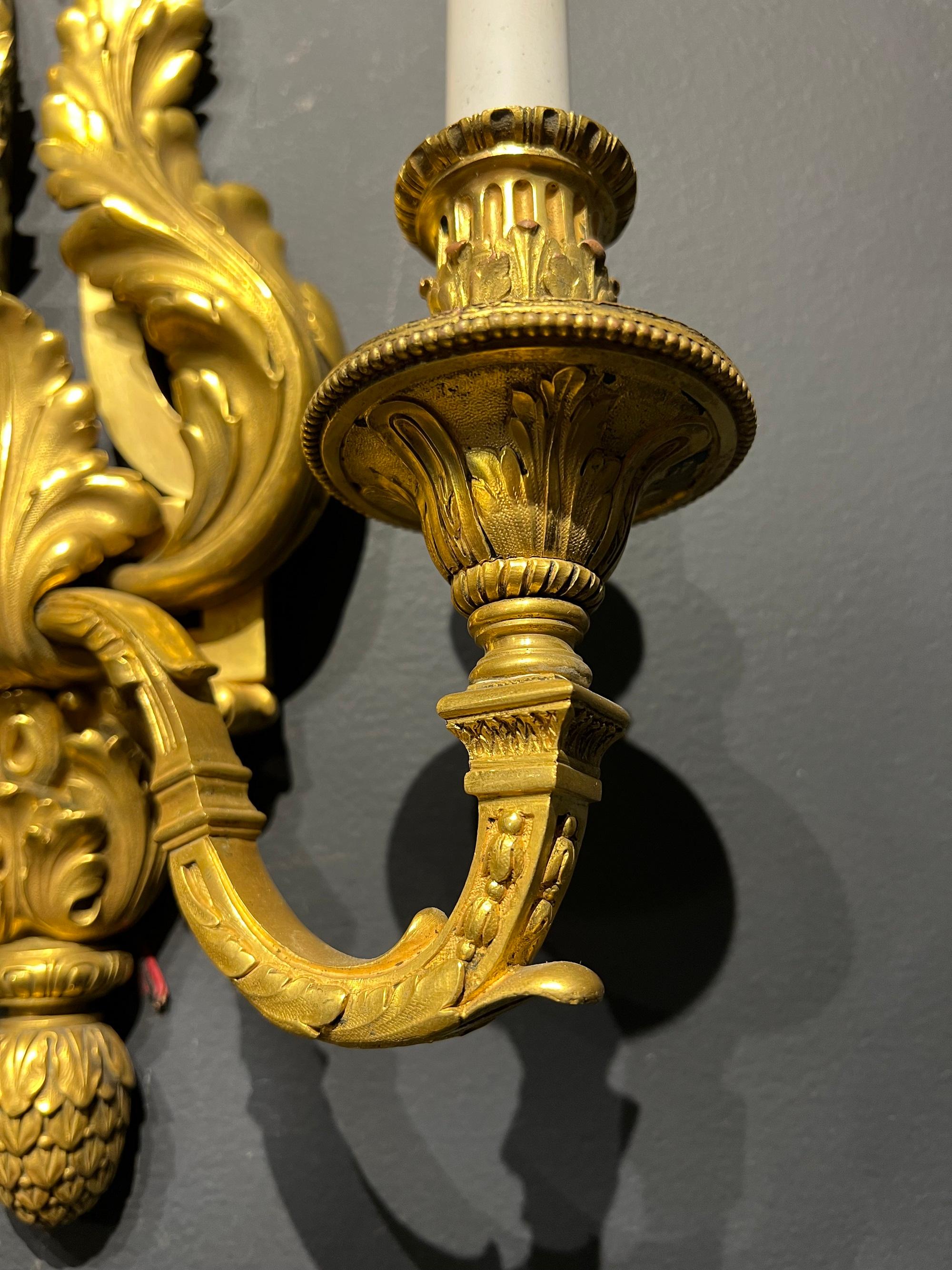 20th Century Neoclassic Style Caldwell Sconces