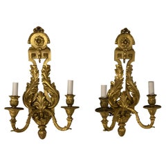 Antique Neoclassic Style Caldwell Sconces