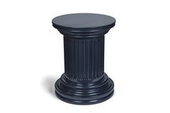 Neoclassic Style Fluted Pedestal Dining Table Base