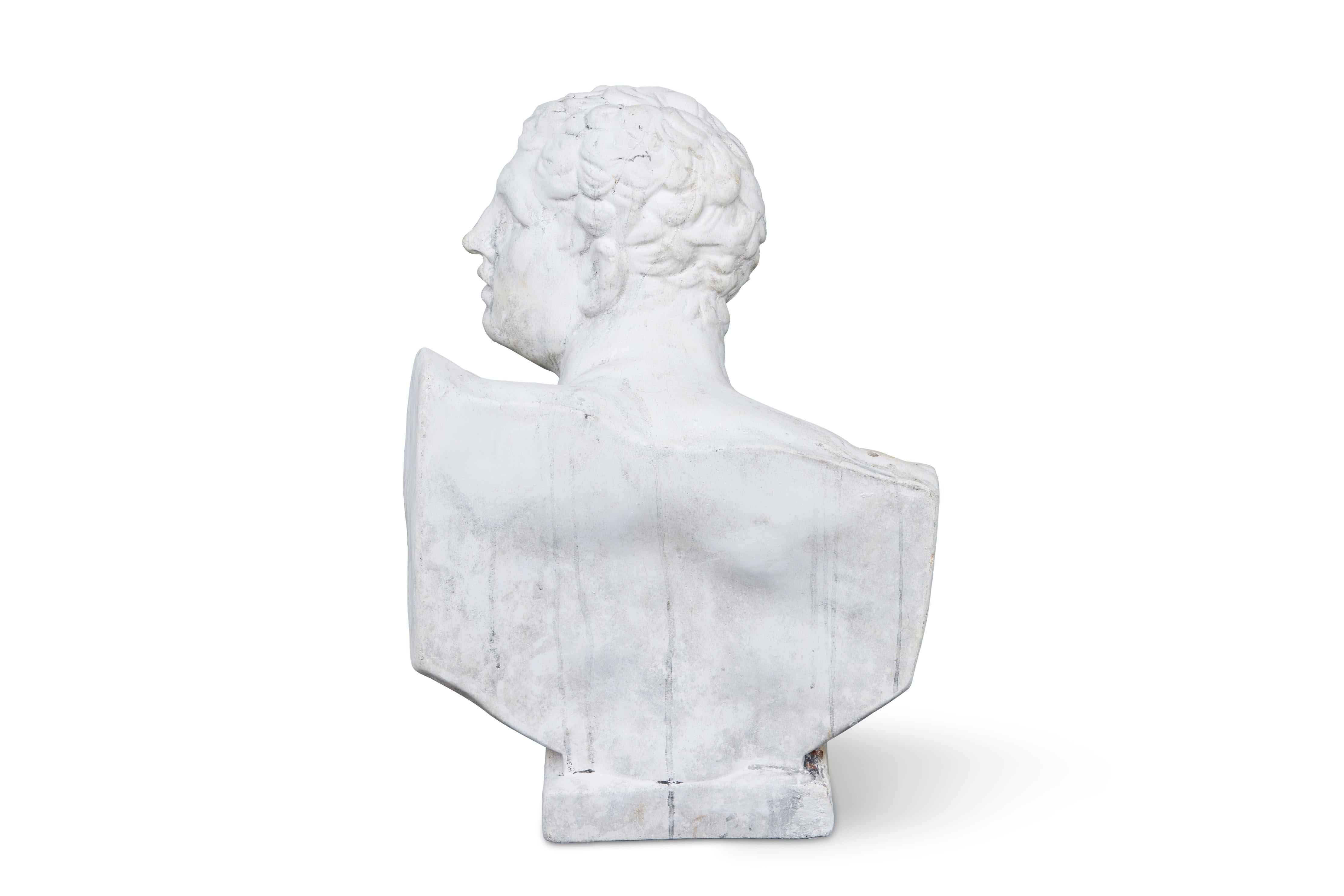 Neoclassic Style Plaster Sculpture In Good Condition For Sale In Pasadena, CA