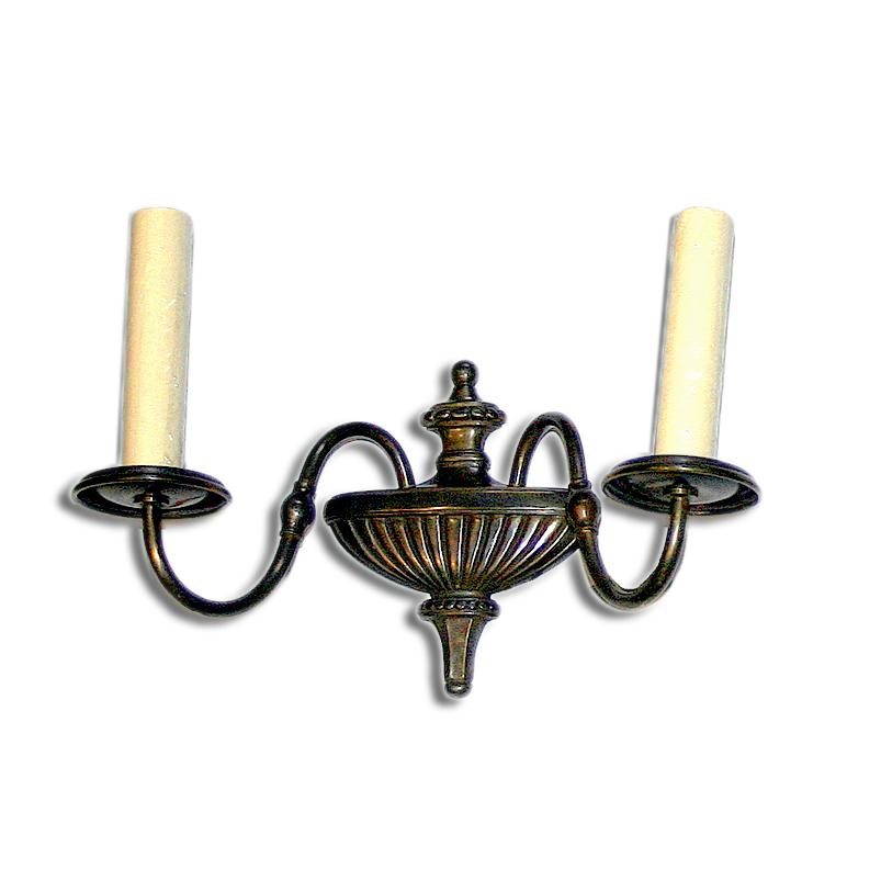 French Neoclassic Bronze Sconces For Sale