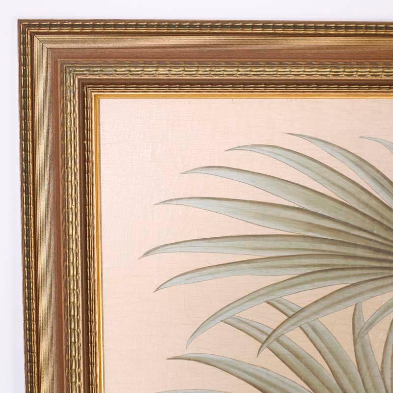 Neoclassic Trompe L’oeil Style Oil Painting on Canvas 1