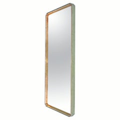 Neoclassic Wood and Glass Mirror