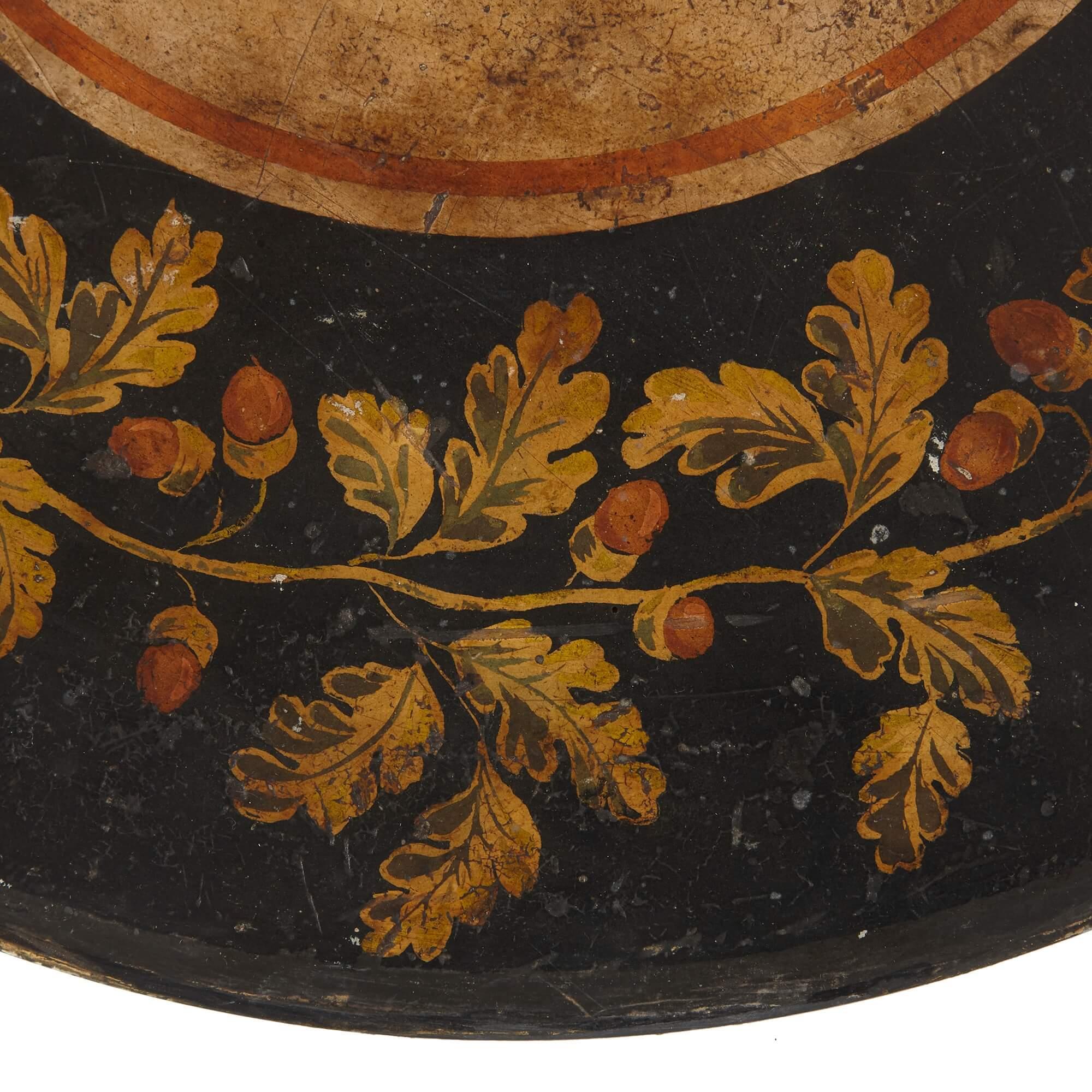 Neoklassizistische italienische Scagliola-Tischoberfläche aus dem 19. Jahrhundert (Italienisch) im Angebot