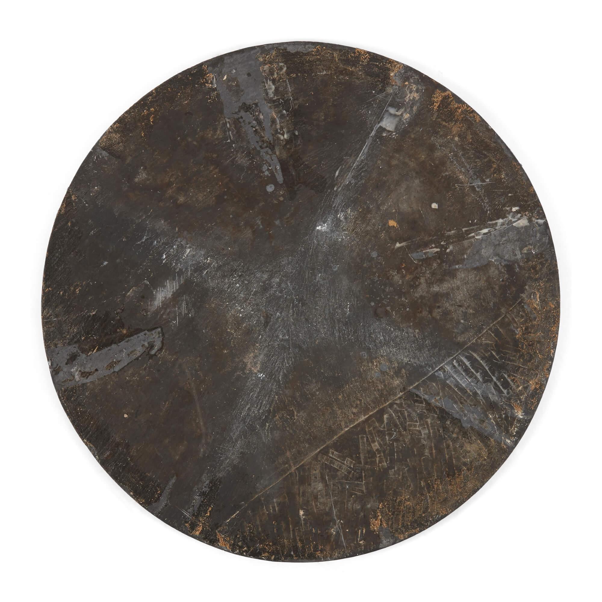 Neoclassical 19th Century Italian Scagliola Table Surface For Sale 2