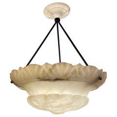 Neoclassical Alabaster Fixture