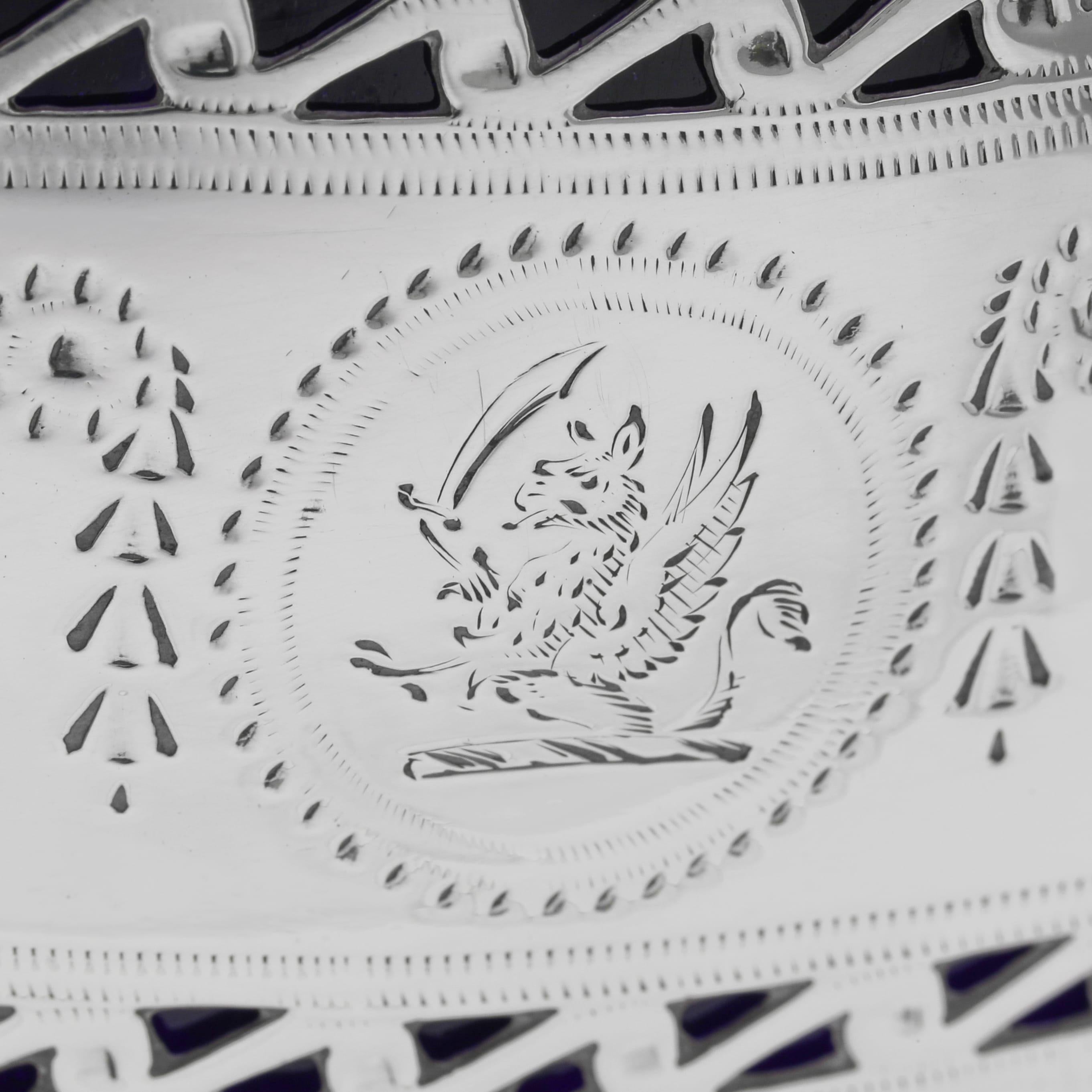 Azucarero neoclásico antiguo de plata de ley fabricado por Robert Hennell I 1784 en Bueno estado para la venta en London, London