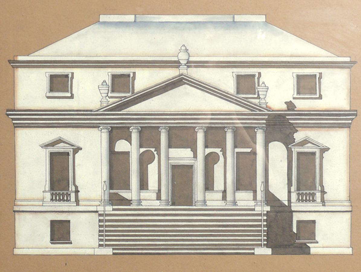 Neoclassical Architectural Drawings for John Rosselli 2