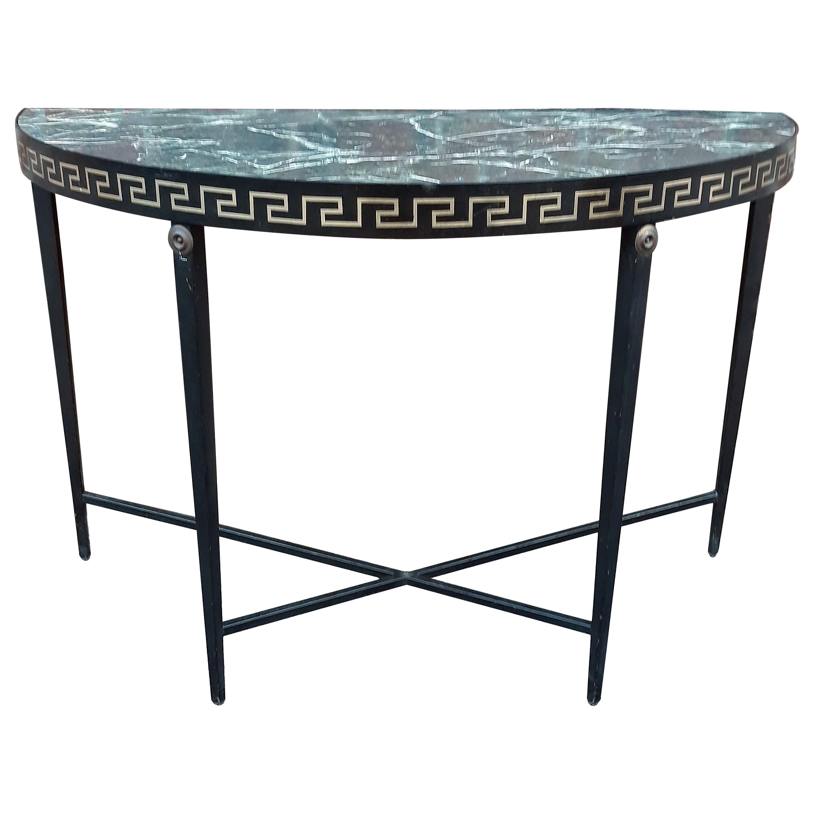 Consola neoclásica art déco, hacia 1950-1960