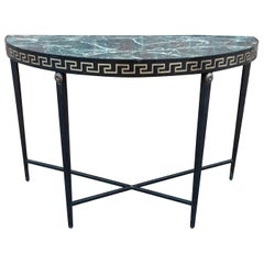 Console neoclassica art déco, 1950-1960 circa