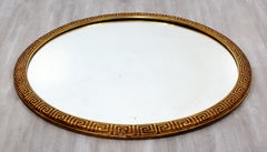 Neoclassical Art Deco Greek Key Wood Wall Mirror Jean Michel Frank Attributed