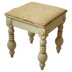 Neoclassical Artist’s Stool Attributed to H.E. Freund, Denmark, C. 1830