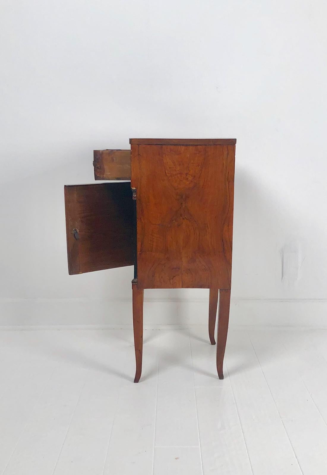 Neoclassical Bedside Cabinet, Italy, circa 1810 In Good Condition In San Francisco, CA