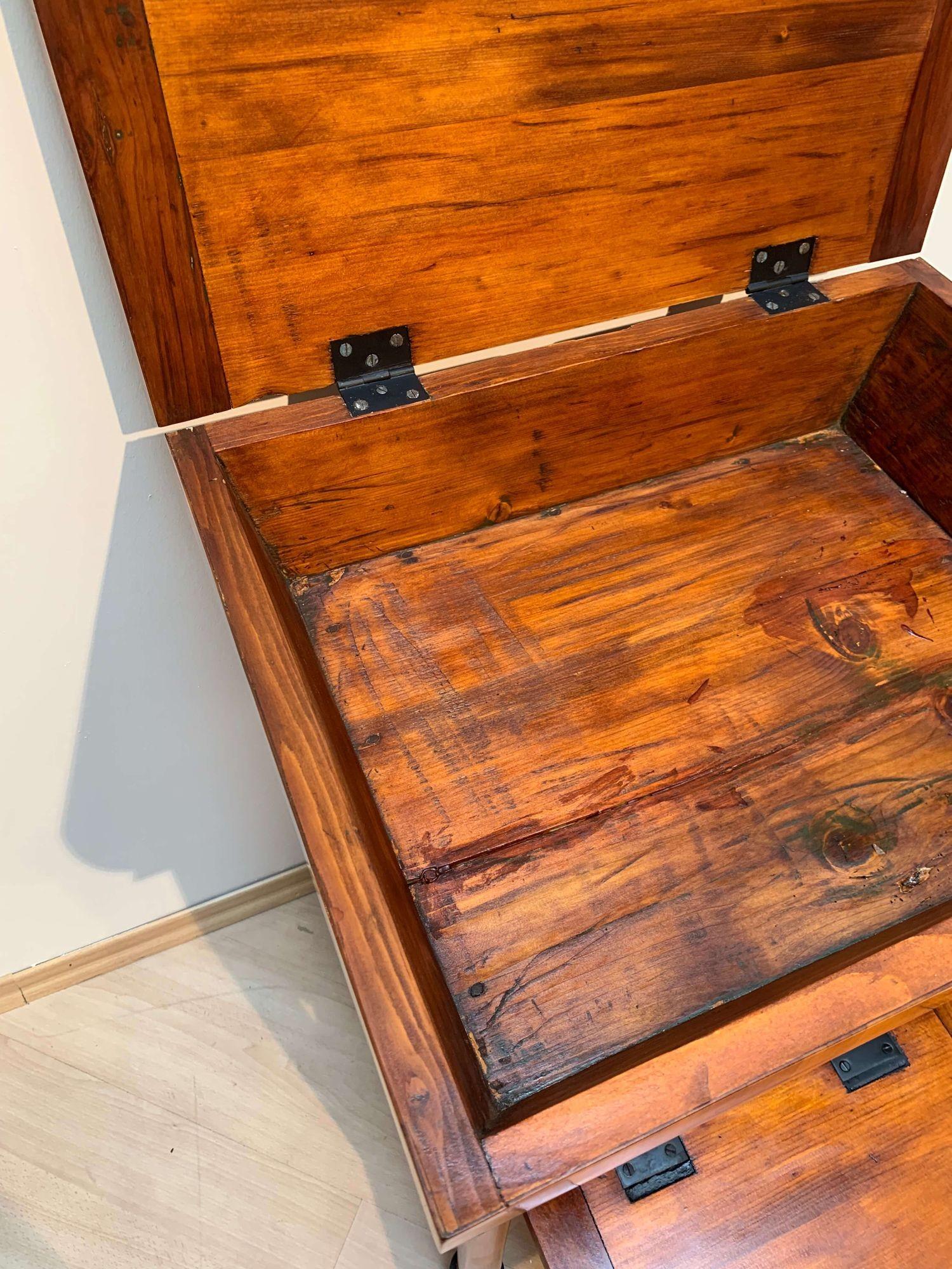 Neoklassizistische Biedermeier-Möbel, Kirschbaumholzfurnier, Österreich, um 1830 10