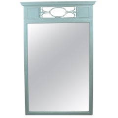 Neoclassical Blue Mirror