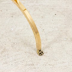 Neoclassical Brass Drinks Table