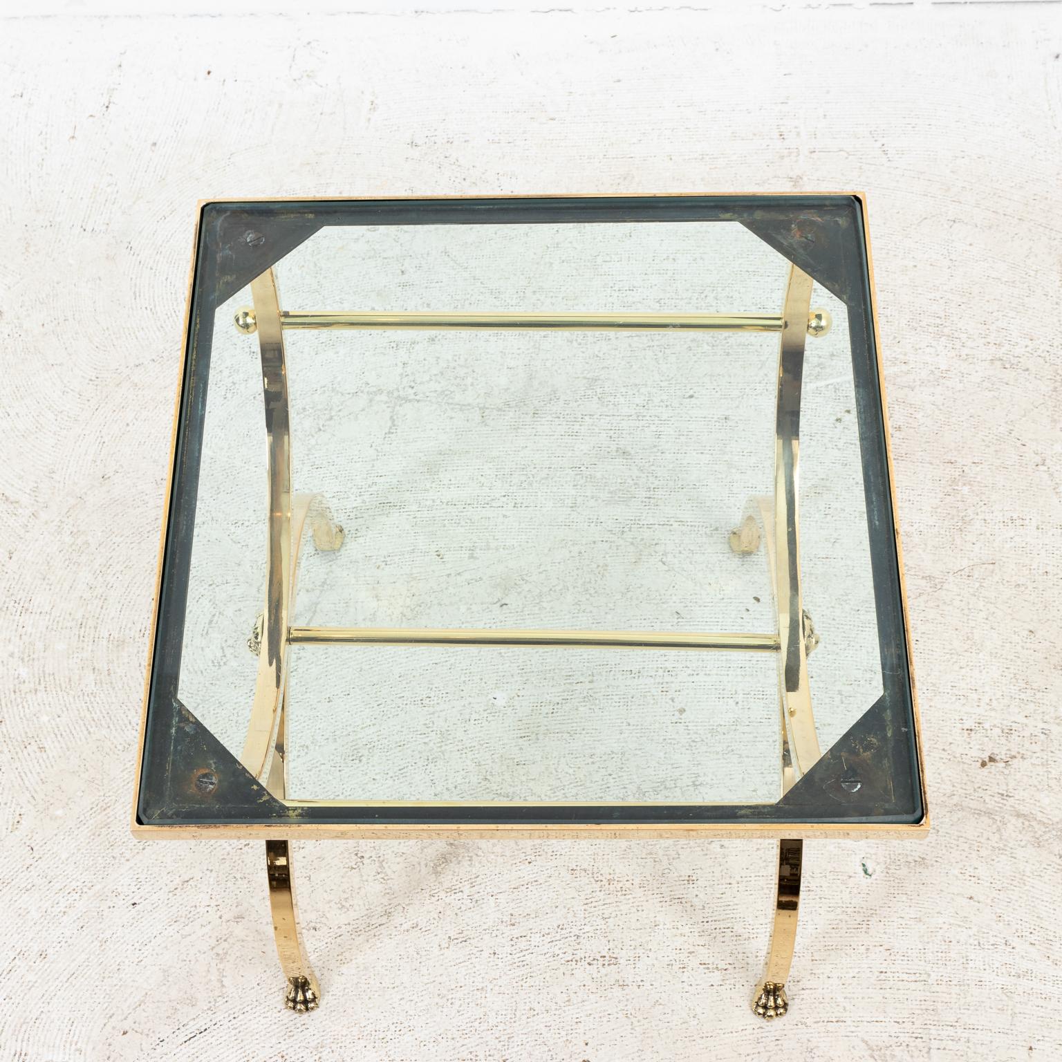 Neoclassical Brass Drinks Table 1