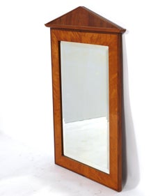 Neoclassical Burl Wood Mirror from The Carlyle Hotel NYC 40.25"H x 25.25"W