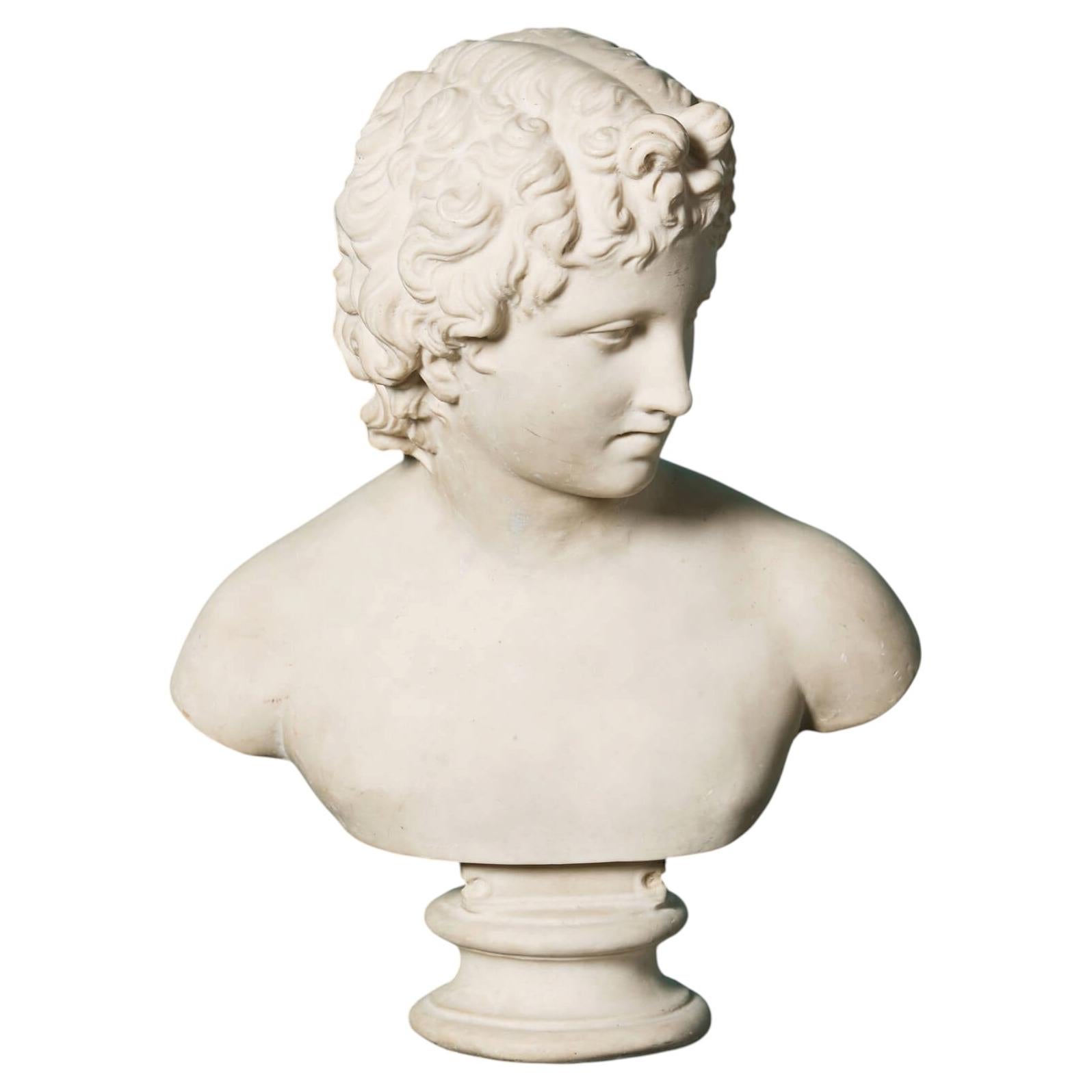 Neoclassical Bust of Roman Youth