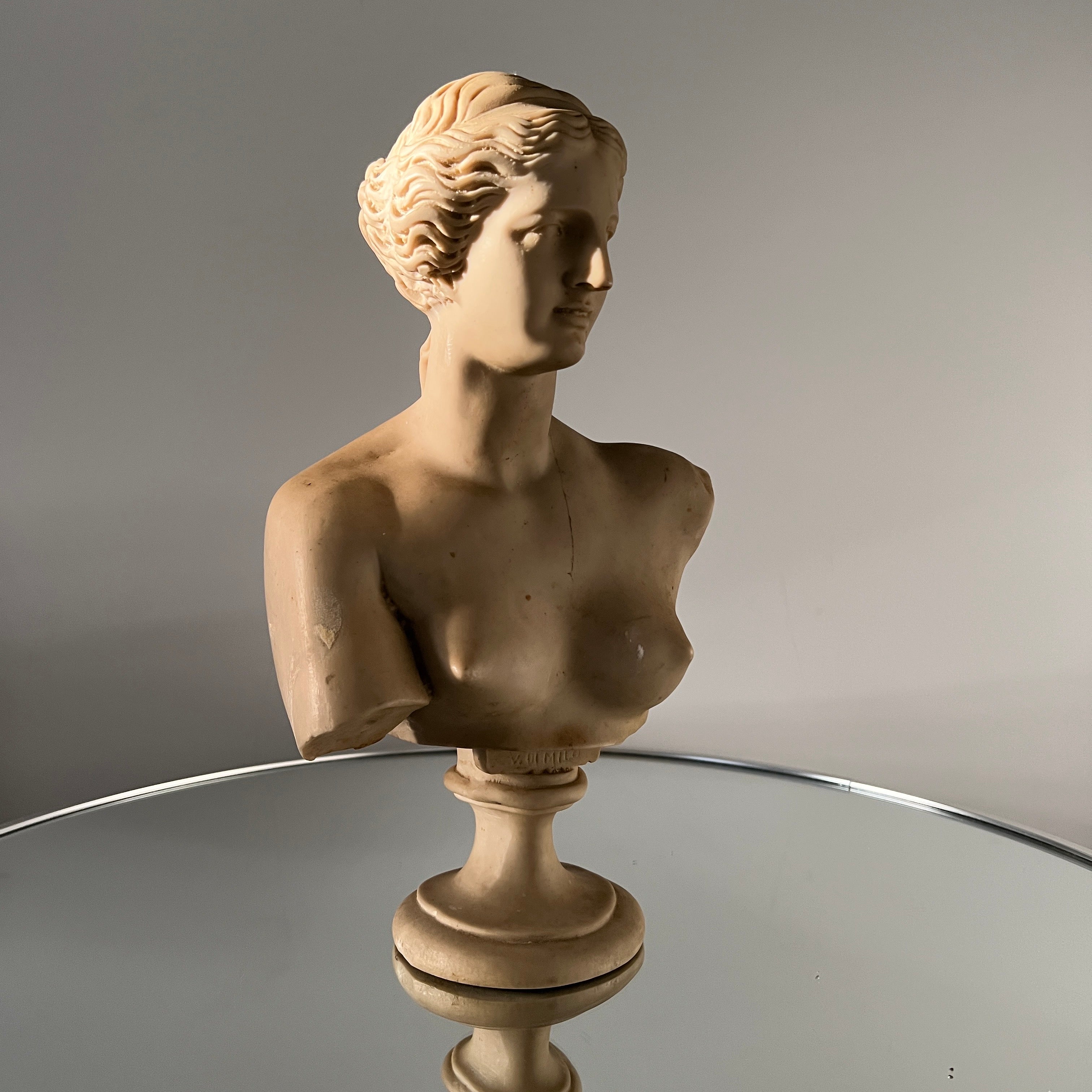 Italian Neoclassical Bust of Venus de Milo, Italy c. 1950's