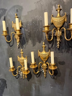 Neoclassical Caldwell sconces