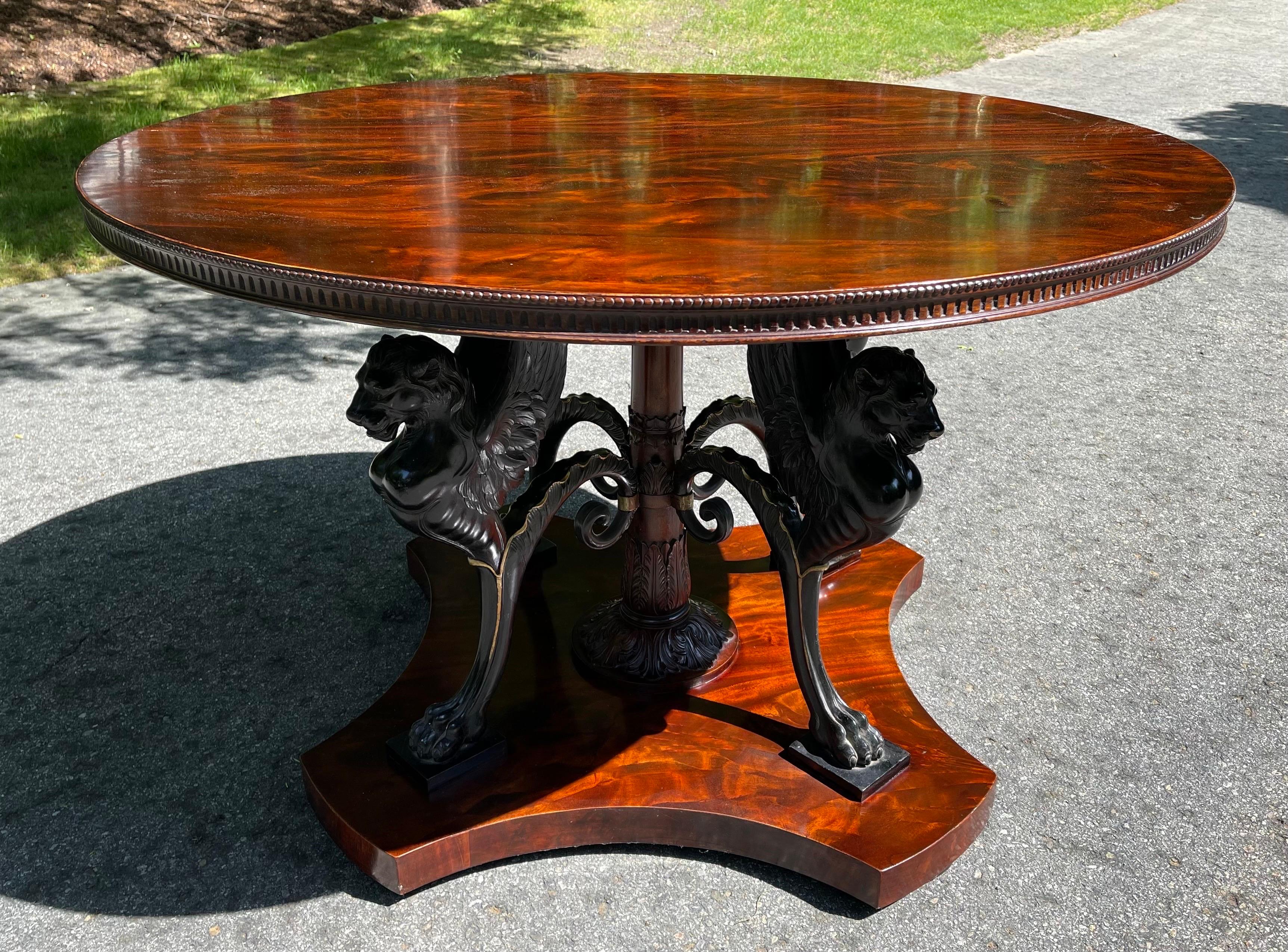 Neoclassical Center Table For Sale 2