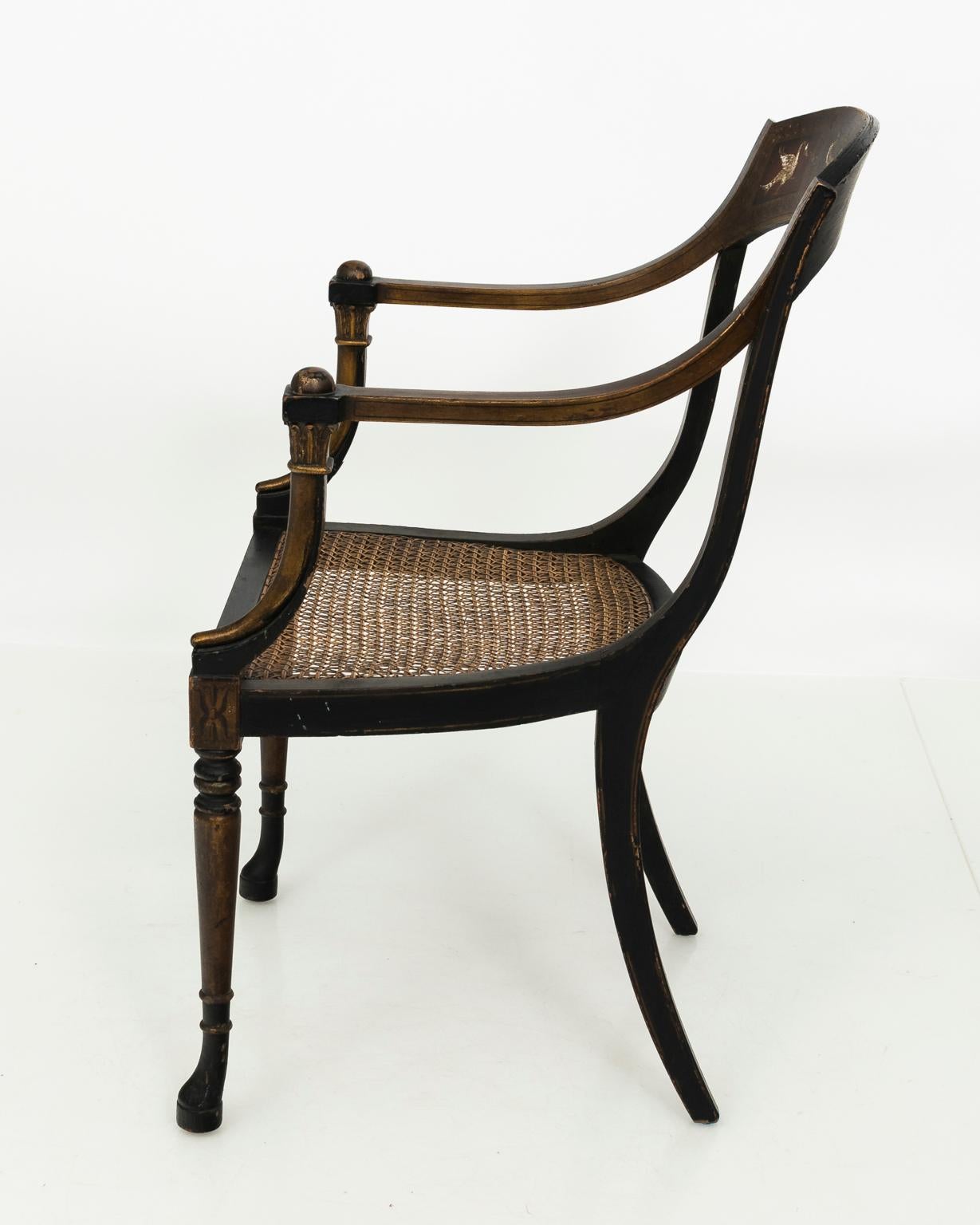 Neoclassical Chair, circa 1920s 3