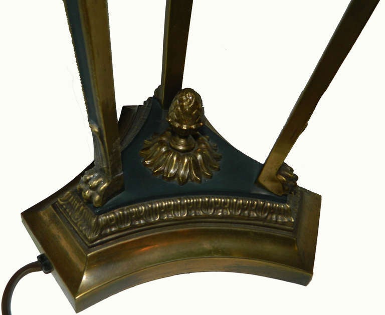 Brass Neoclassical Chapman Lamp