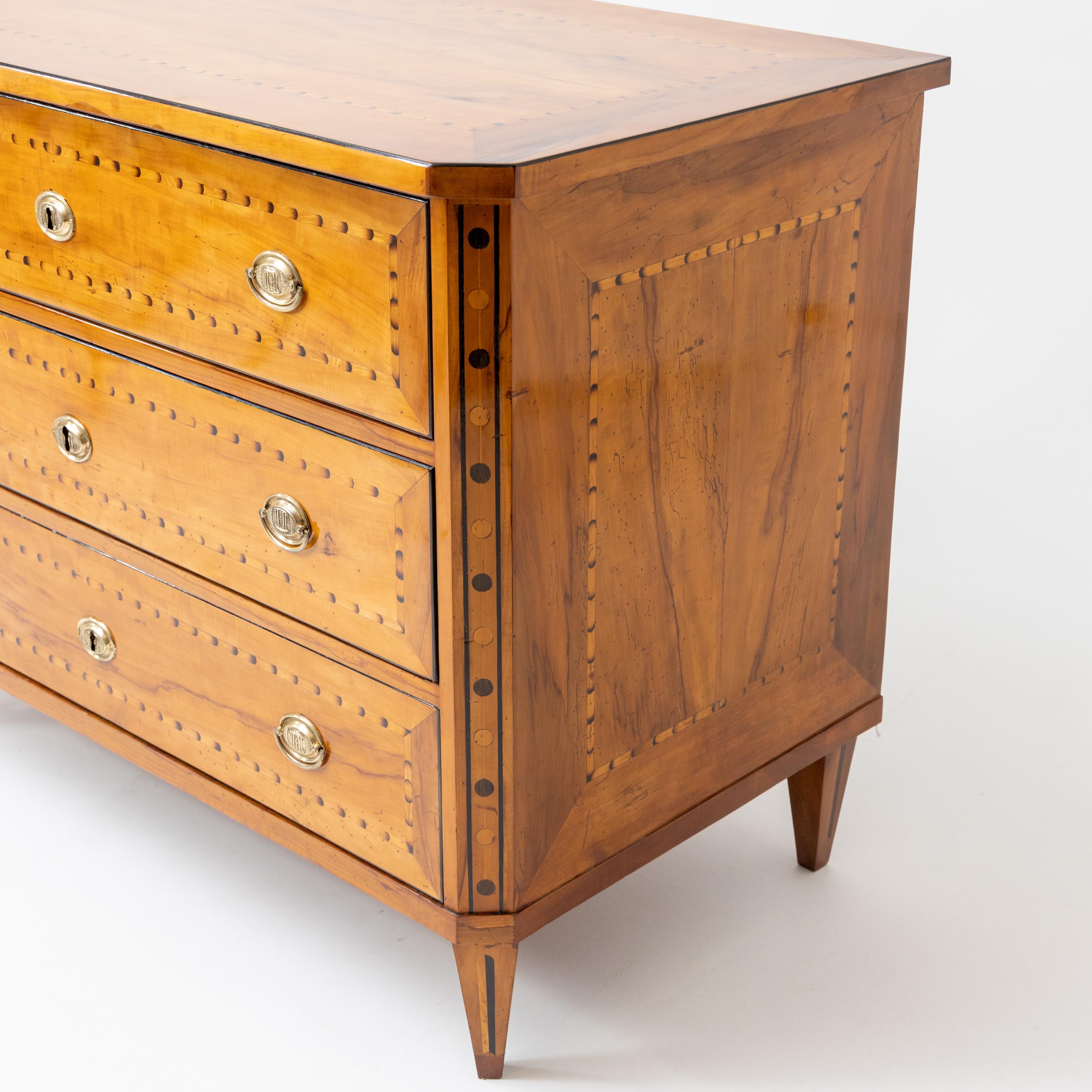 Neoclassical Chest of Drawers, Dresden circa 1800 1