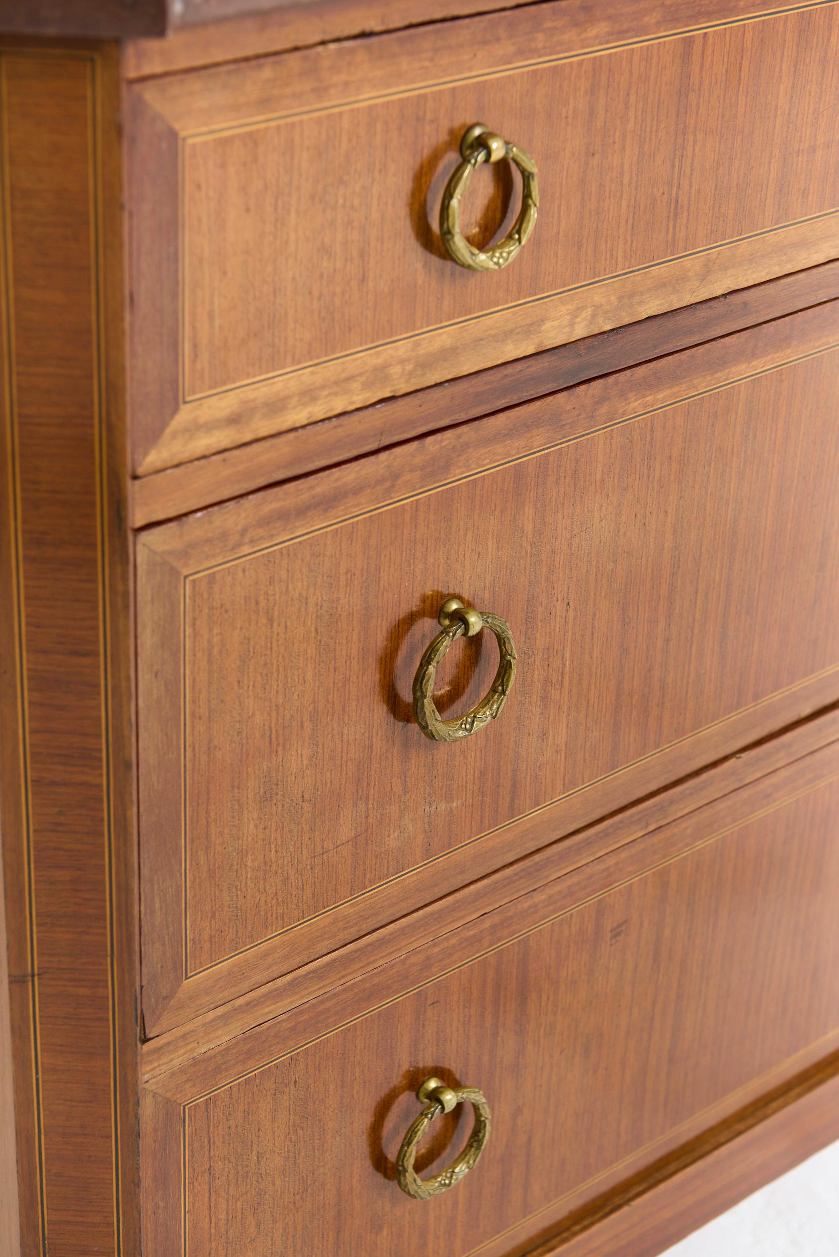 Neoclassical Chest of Drawers For Sale 2