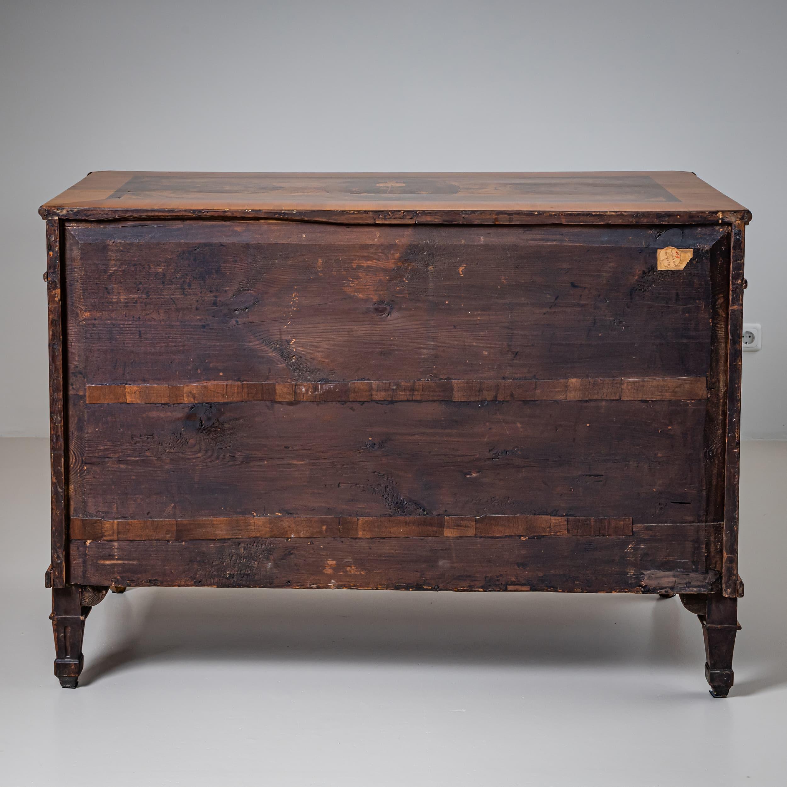 Neoclassical Chest of Drawers, Germany For Sale 5