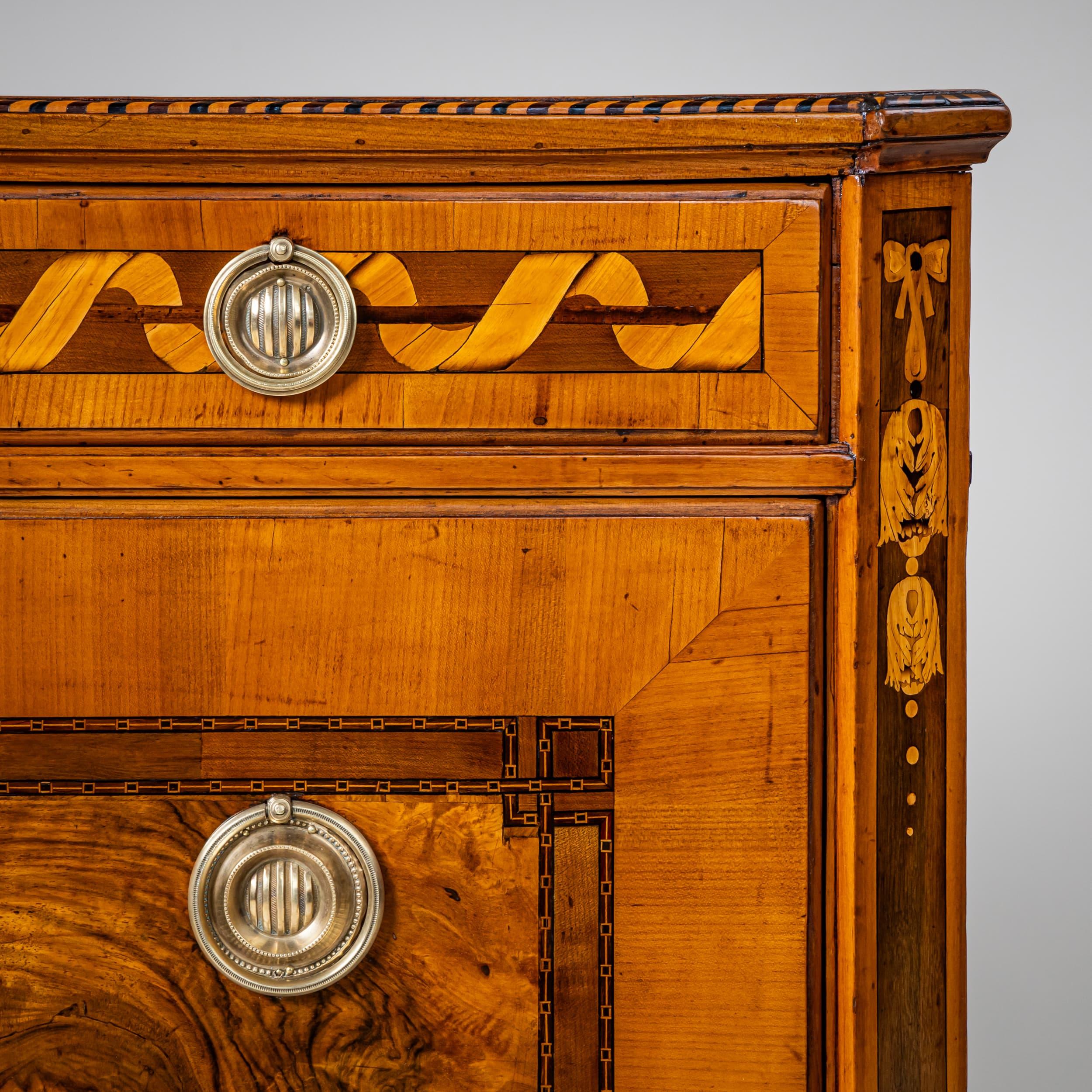 Neoclassical Chest of Drawers, Germany For Sale 4