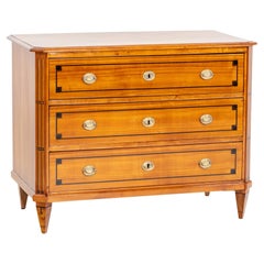 Neoclassical Chest of Drawers in Cherry, 19th Century